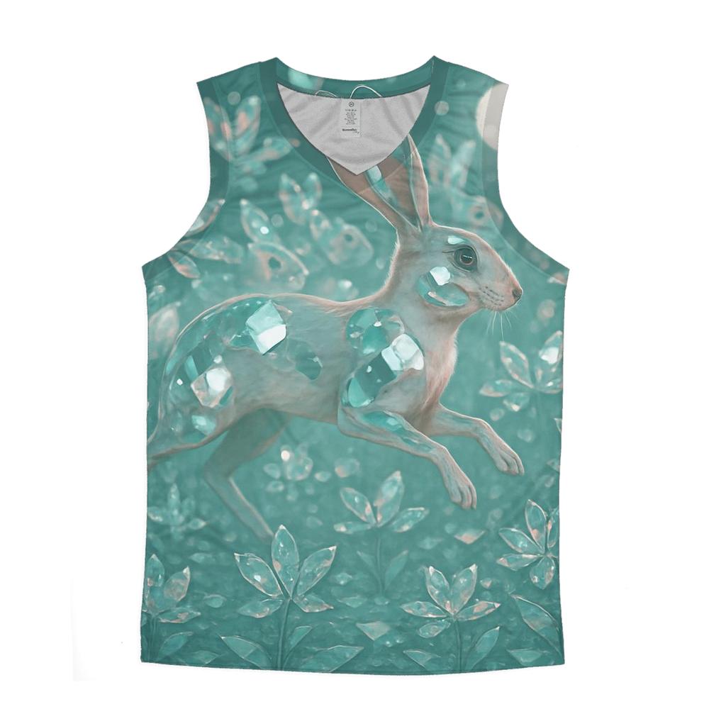 Mirror Garden Hare personalized athletic tanks