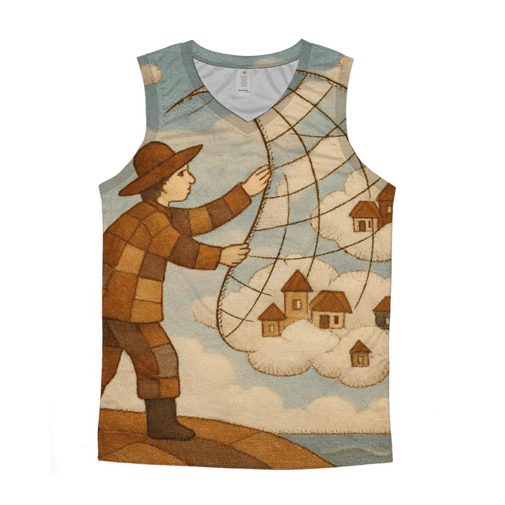 Stitched Sky Fisherman custom tank tops