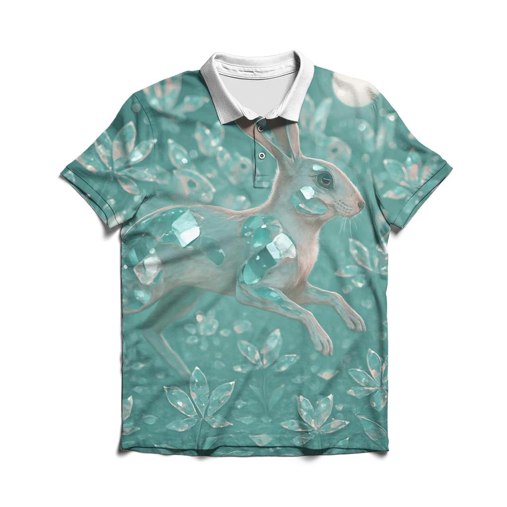 Mirror Garden Hare casual sports polo shirts