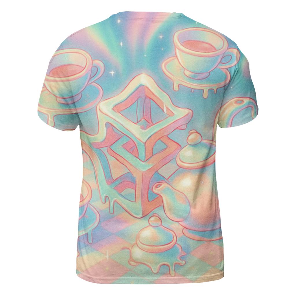 Tea Time Tesseract unique graphic print tees
