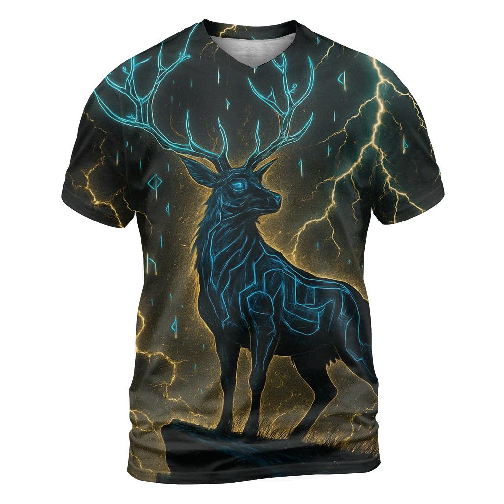 Circuitry Stag custom all-over print shirts