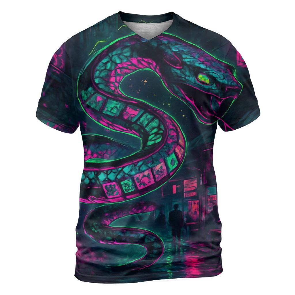 Neon Serpent Alley personalized full print shirts