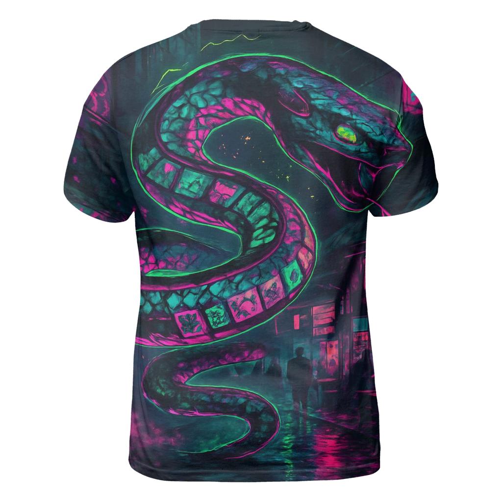 Neon Serpent Alley personalized full print shirts