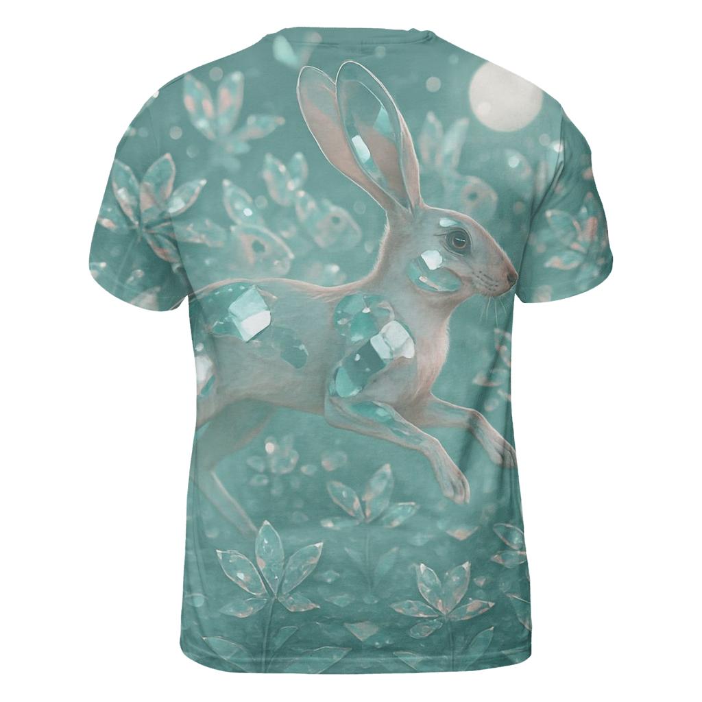 Mirror Garden Hare unique graphic print tees