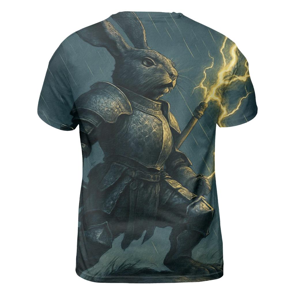 Thunderclad Hare statement graphic shirts