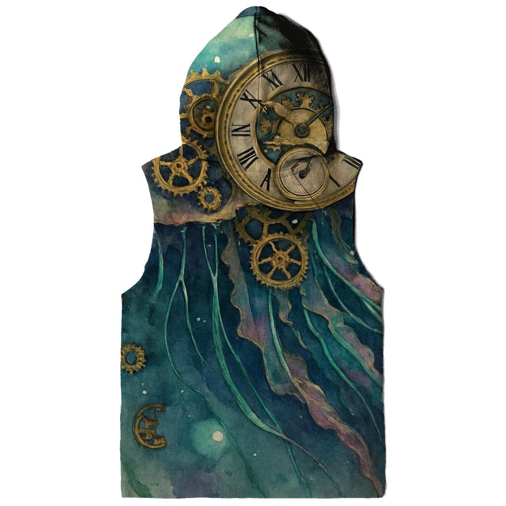 Clockwork Jellyfish printed hoodies
