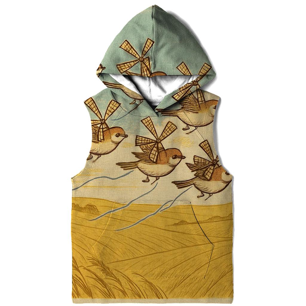 Windmill Sparrow Squadron embroidered hoodies