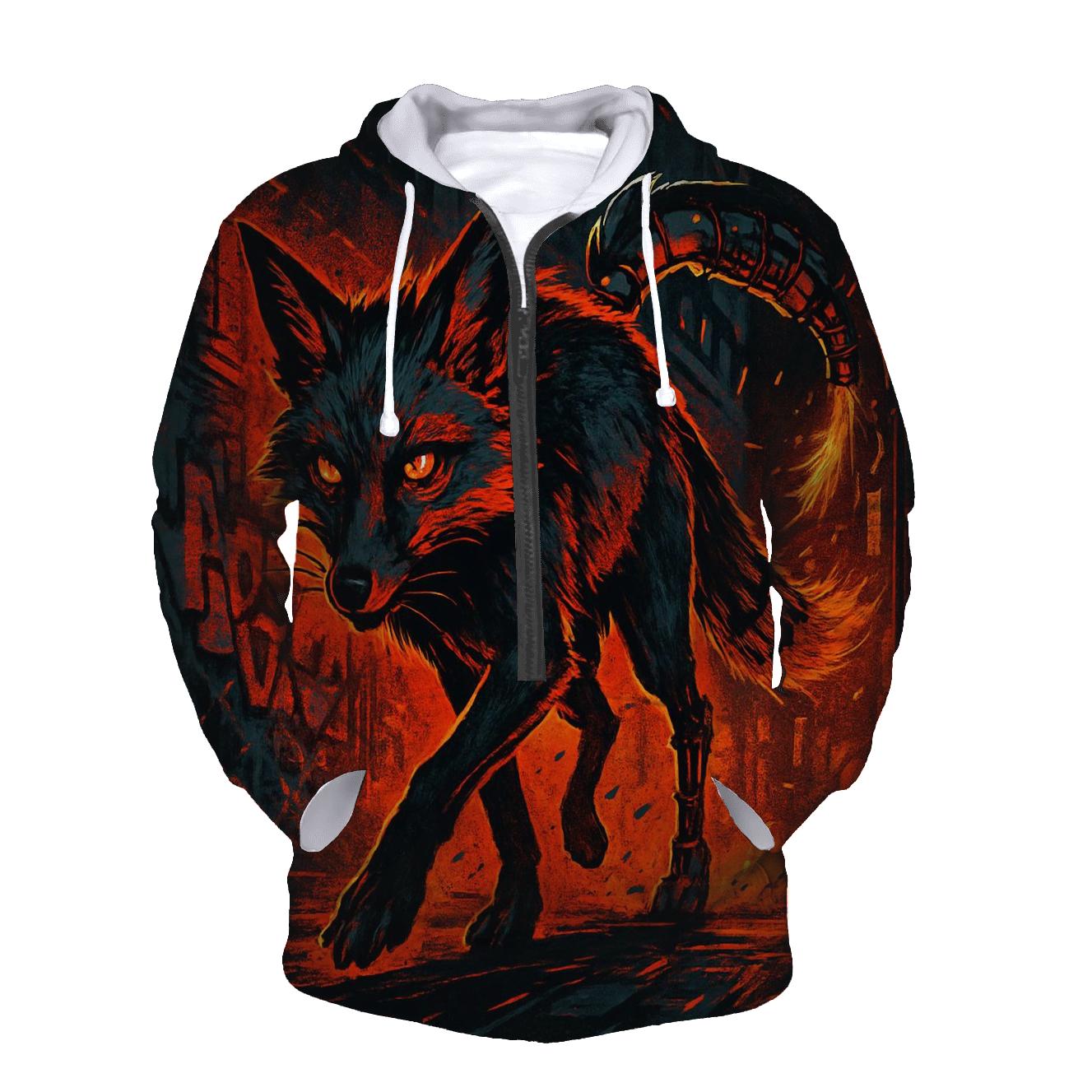 Rust City Fox hoodie designs