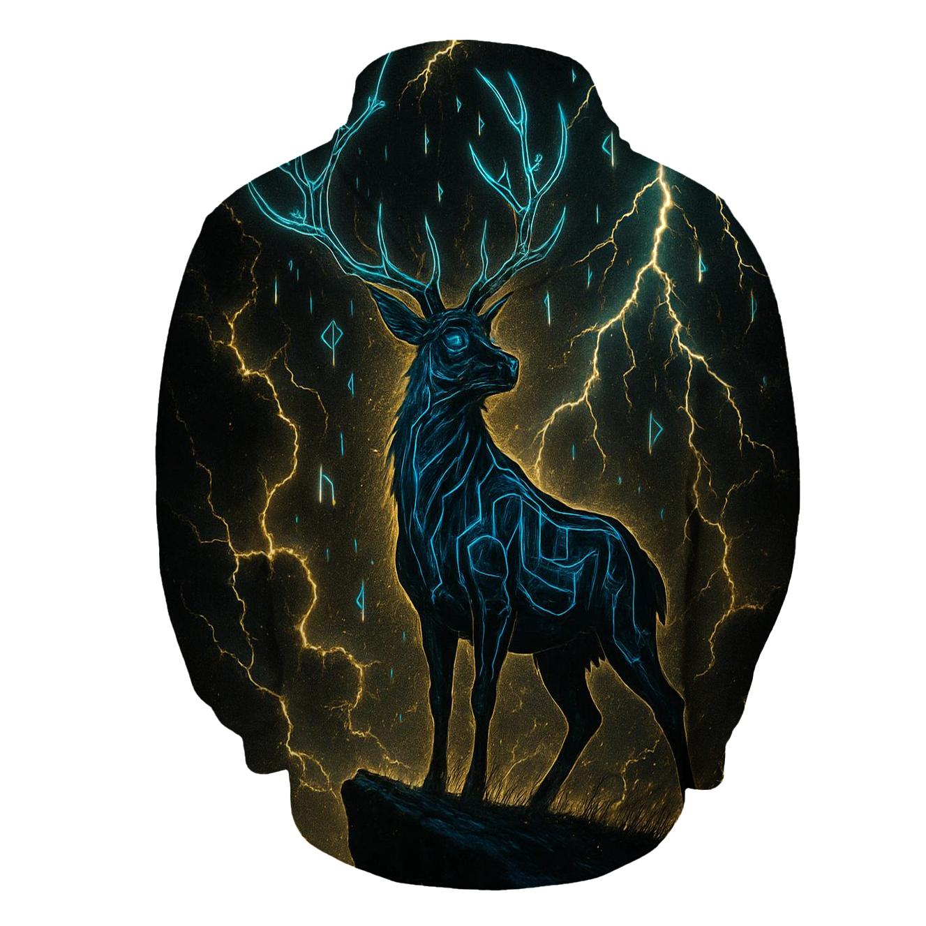 Circuitry Stag lightweight hoodies