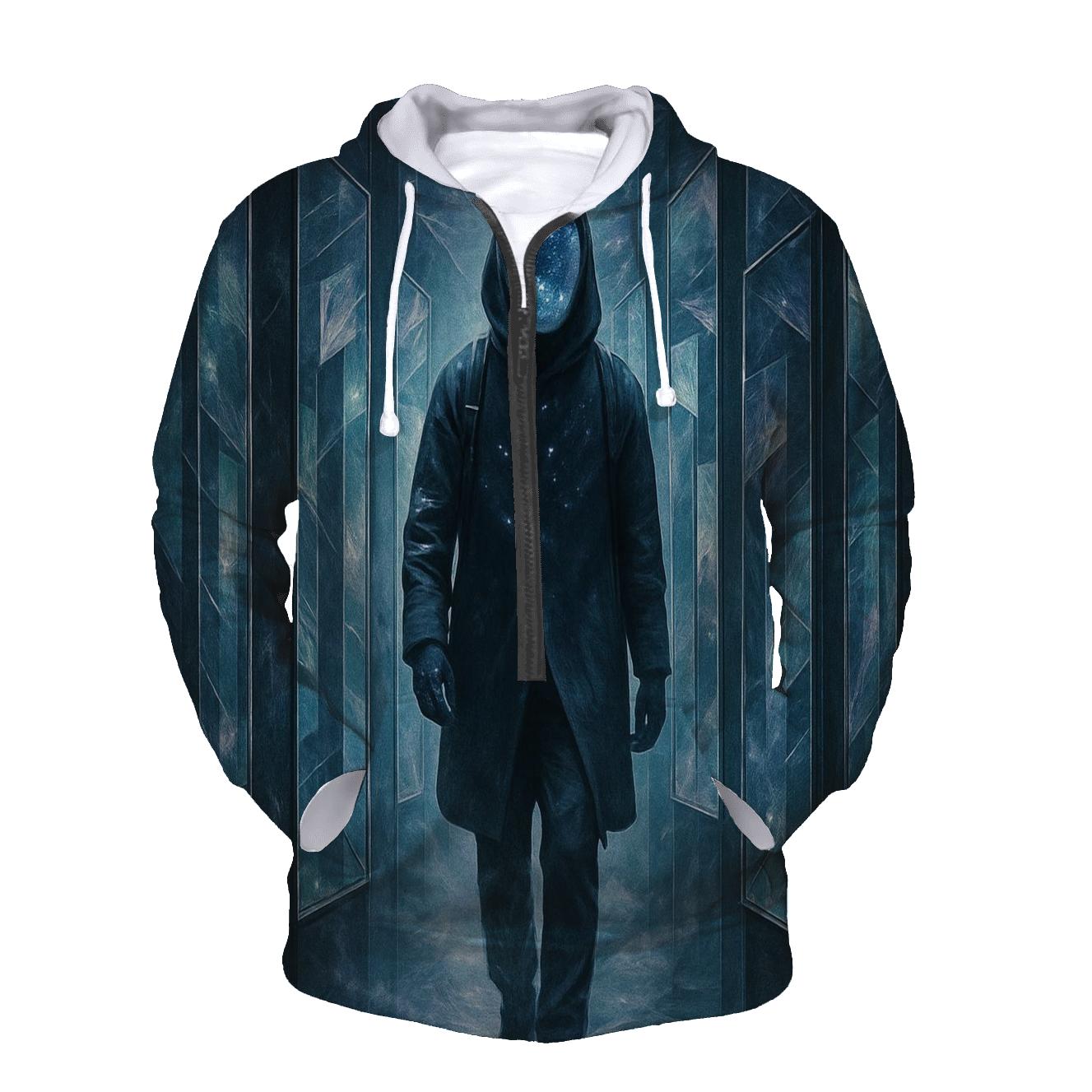 Mirror Mask Wanderer zip-up hoodies