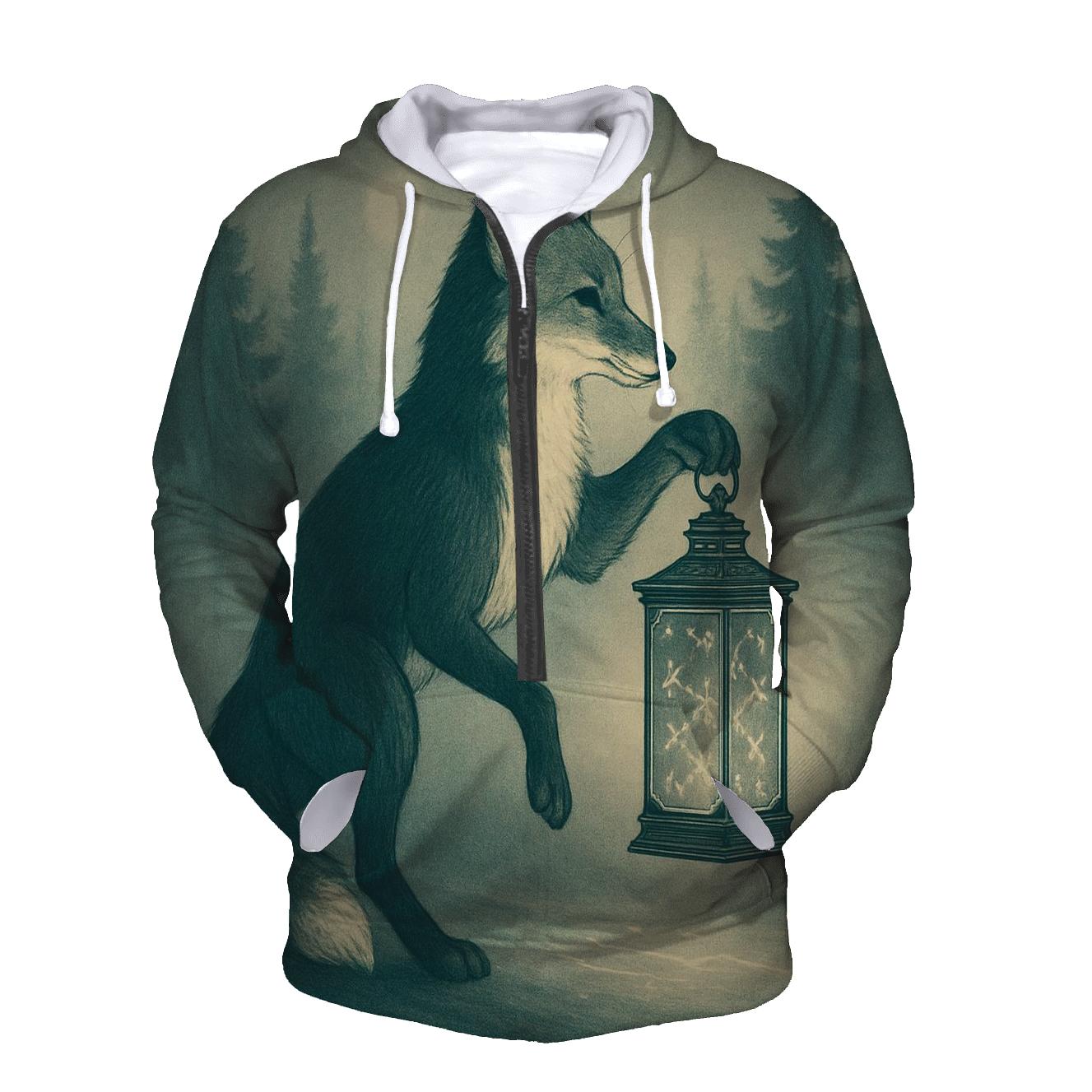 Ivory Lantern Fox hoodies fashion