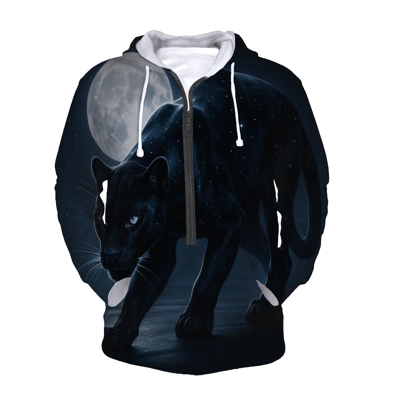 Velvet Night Panther custom hoodies