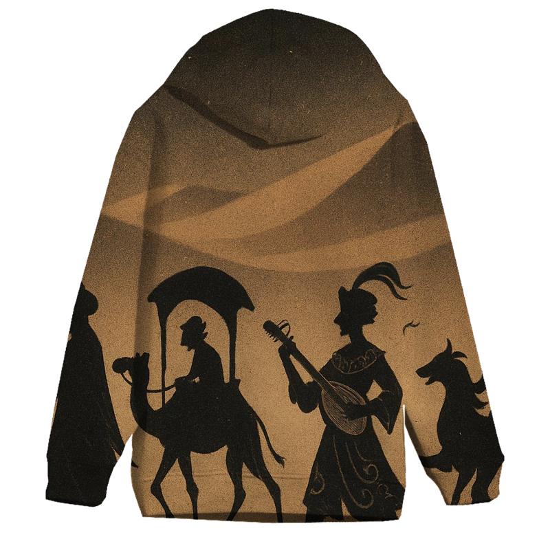 Shadow Puppet Caravan graphic hoodies