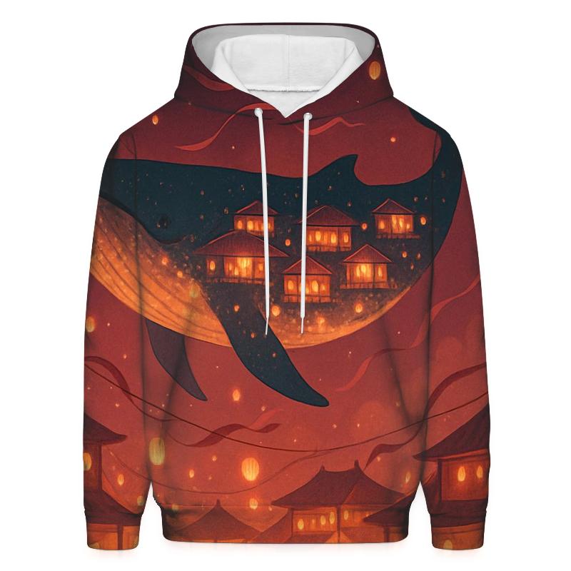 Lantern Market Whale designer hoodies
