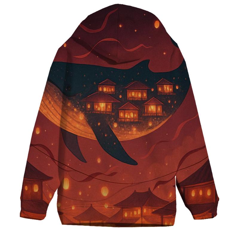Lantern Market Whale designer hoodies