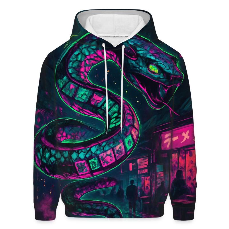Neon Serpent Alley hoodie trends