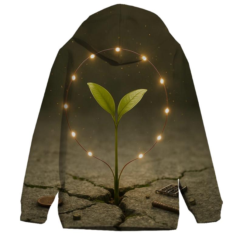 Concrete Garden Sprout premium hoodies
