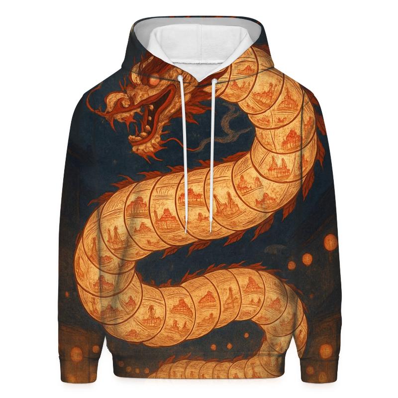 Paper Lantern Dragon lightweight hoodies