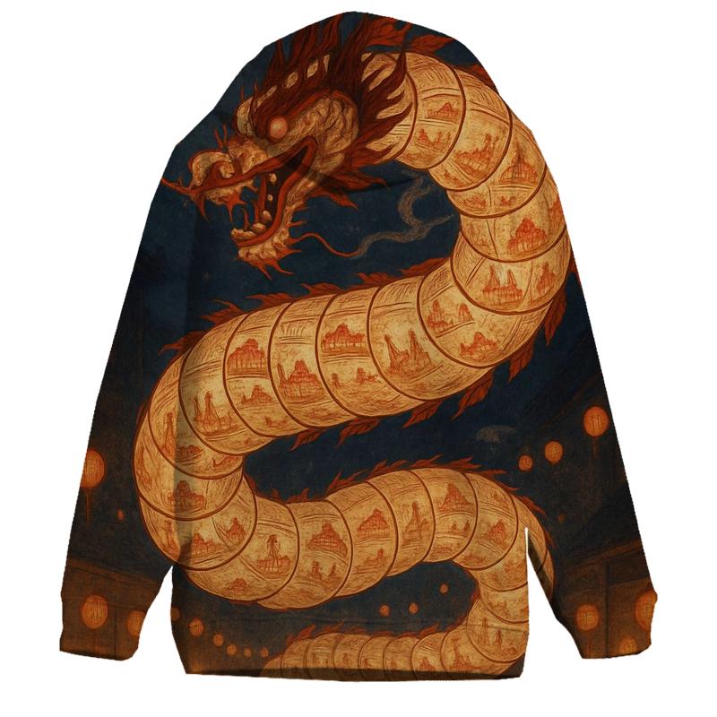 Paper Lantern Dragon lightweight hoodies