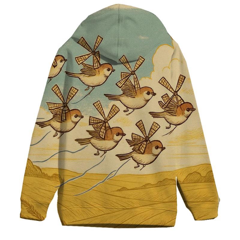 Windmill Sparrow Squadron designer hoodies