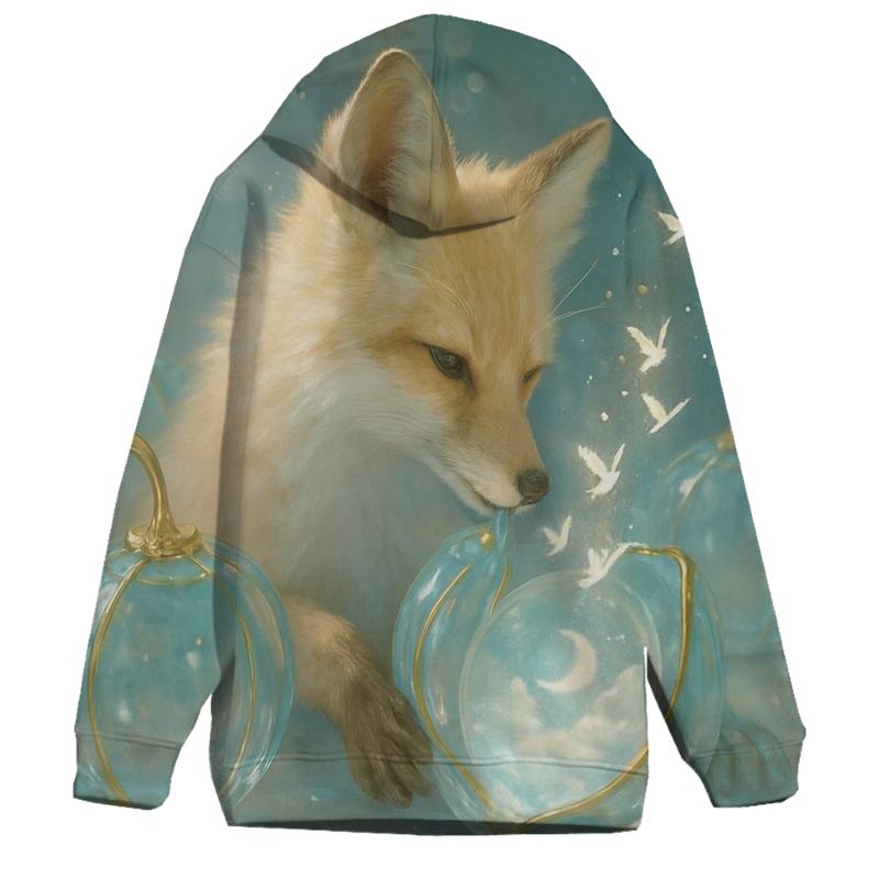 Glass Orchard Fox pullover hoodies