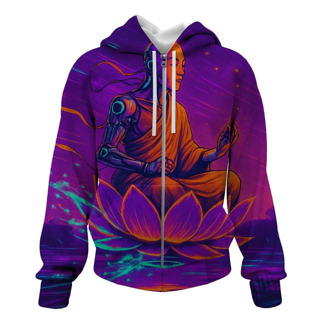 Electric Lotus Rider zip-up hoodies