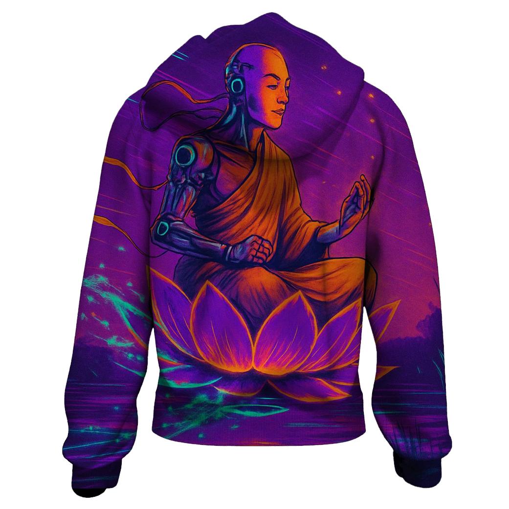 Electric Lotus Rider zip-up hoodies