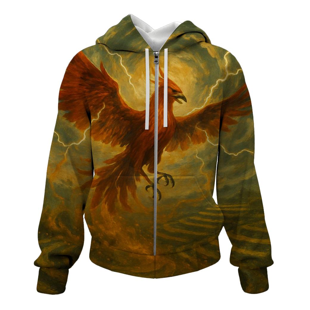 Saffron Stormbird pullover hoodies