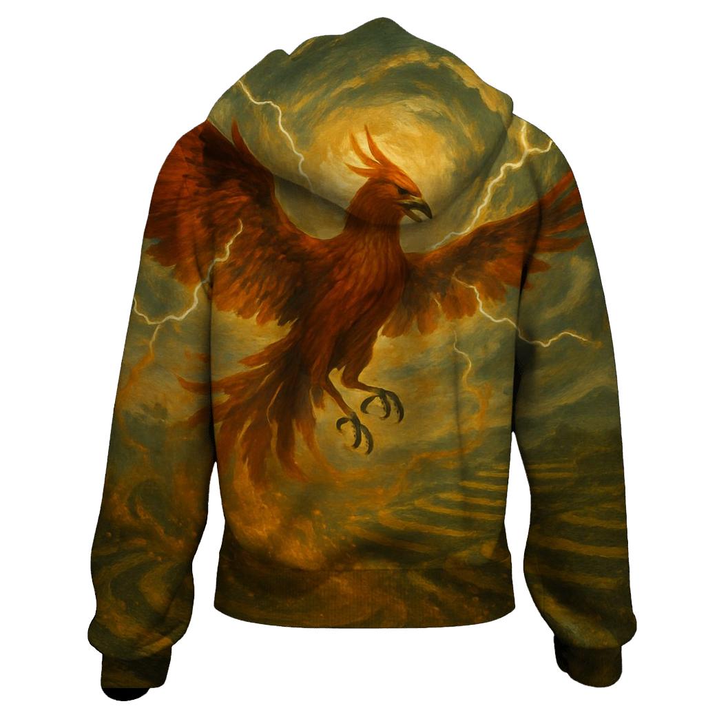 Saffron Stormbird pullover hoodies