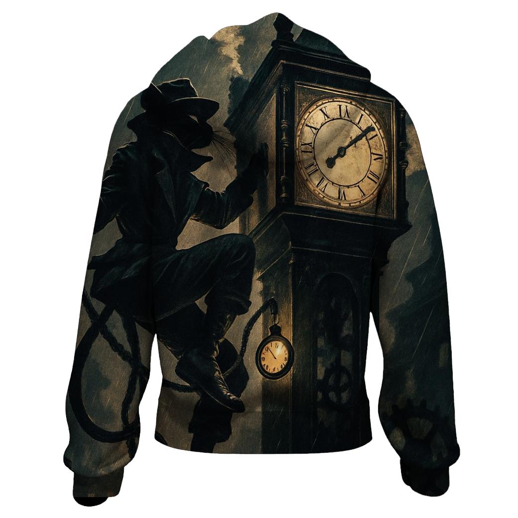 Clocktower Cat Burglar designer hoodies