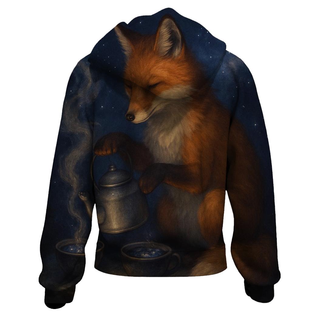 Astral Tea Fox designer hoodies