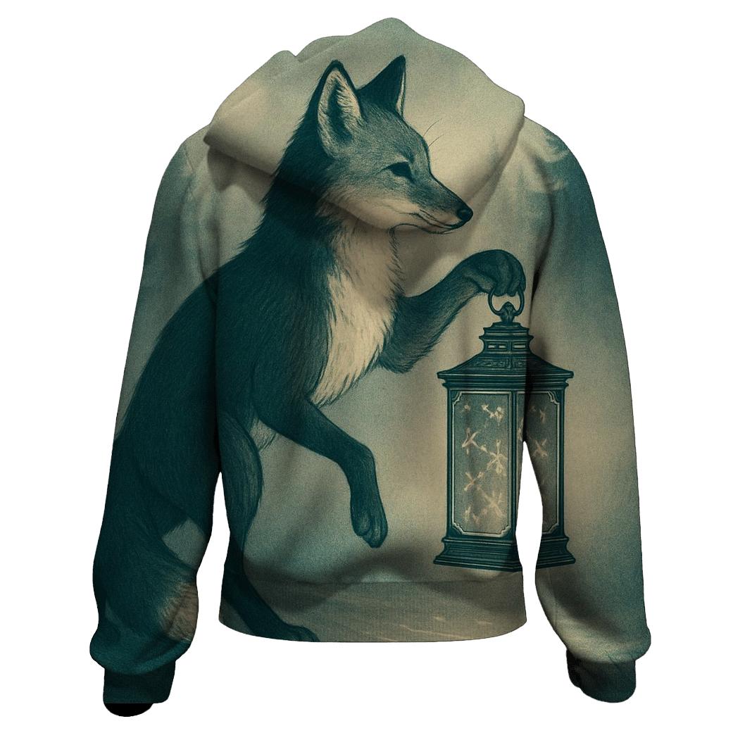 Ivory Lantern Fox hoodie styles