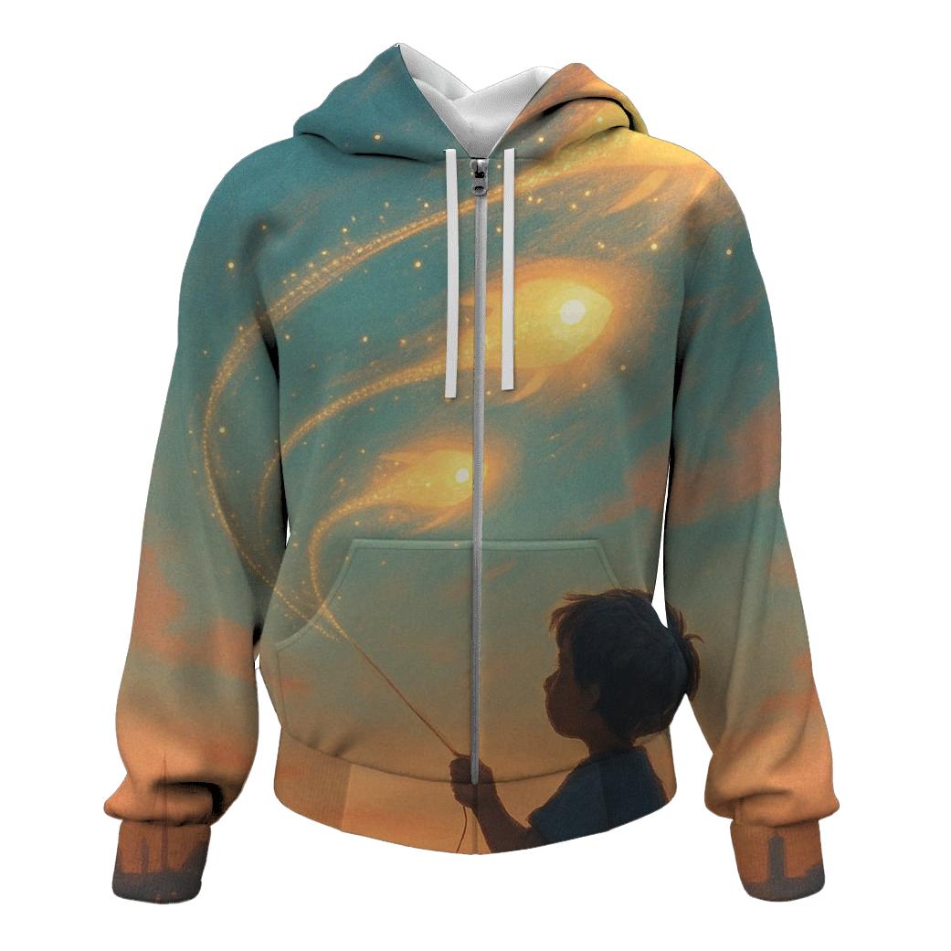 Celestial Kite Fisher heavyweight hoodies