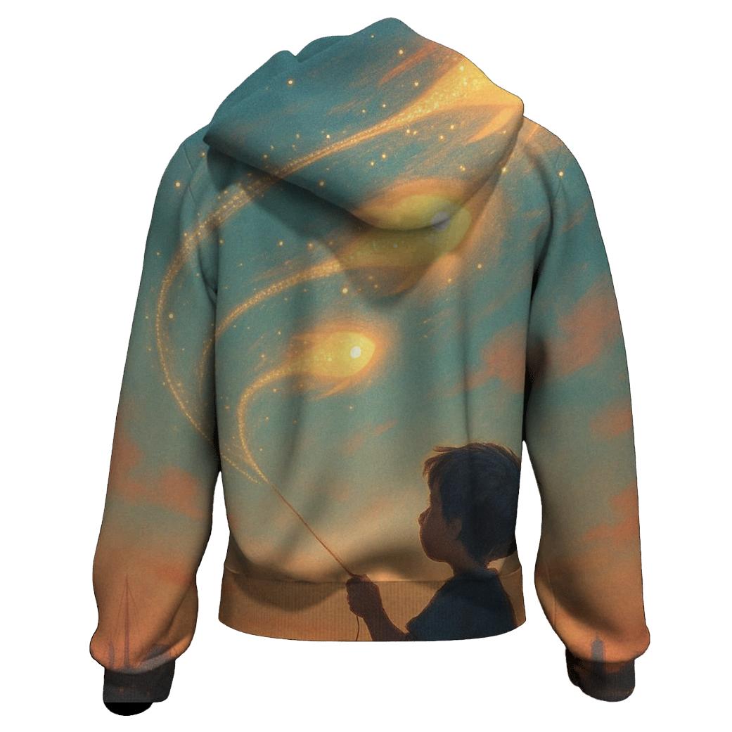Celestial Kite Fisher heavyweight hoodies