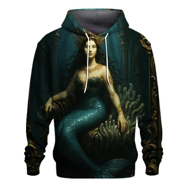 Gilded Coral Crown lightweight hoodies