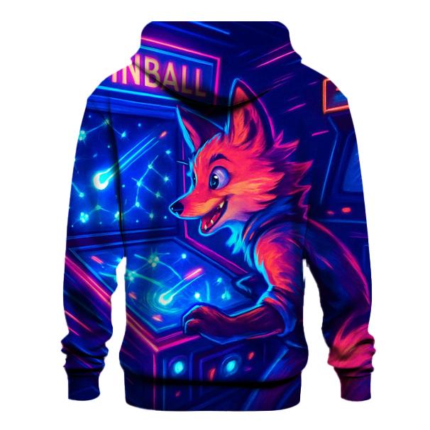 Celestial Arcade Fox pullover hoodies