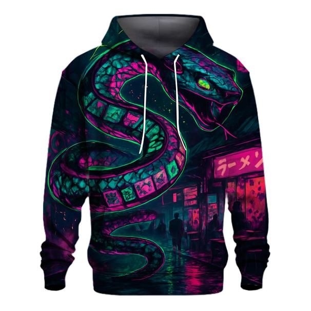 Neon Serpent Alley hoodies fashion