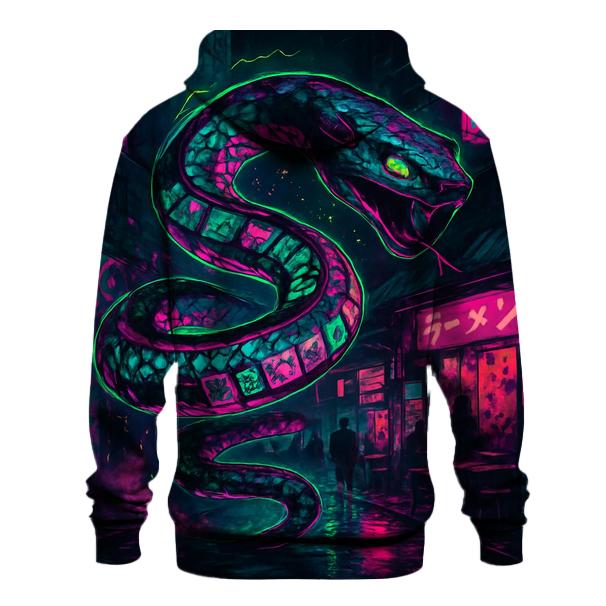 Neon Serpent Alley hoodies fashion