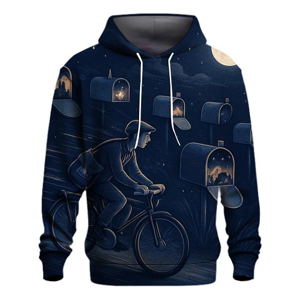 Lunar Bicycle Courier hoodie designs