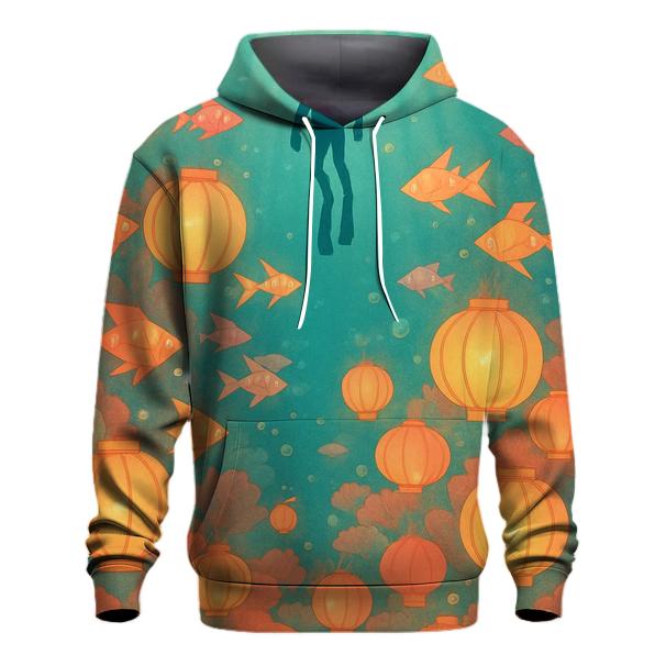 Lantern Reef Diver pullover hoodies