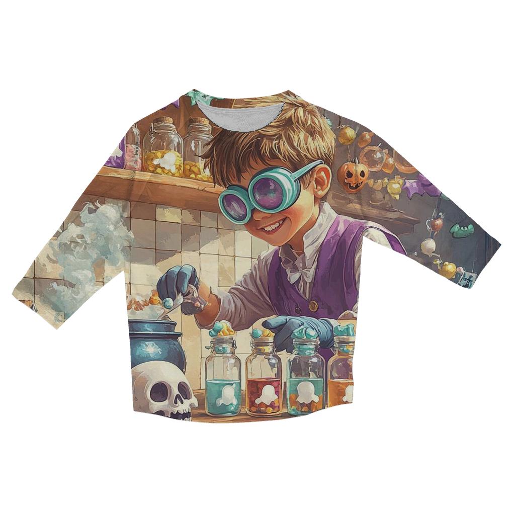 Candy Alchemist Laboratory designer 3/4 sleeve blouses