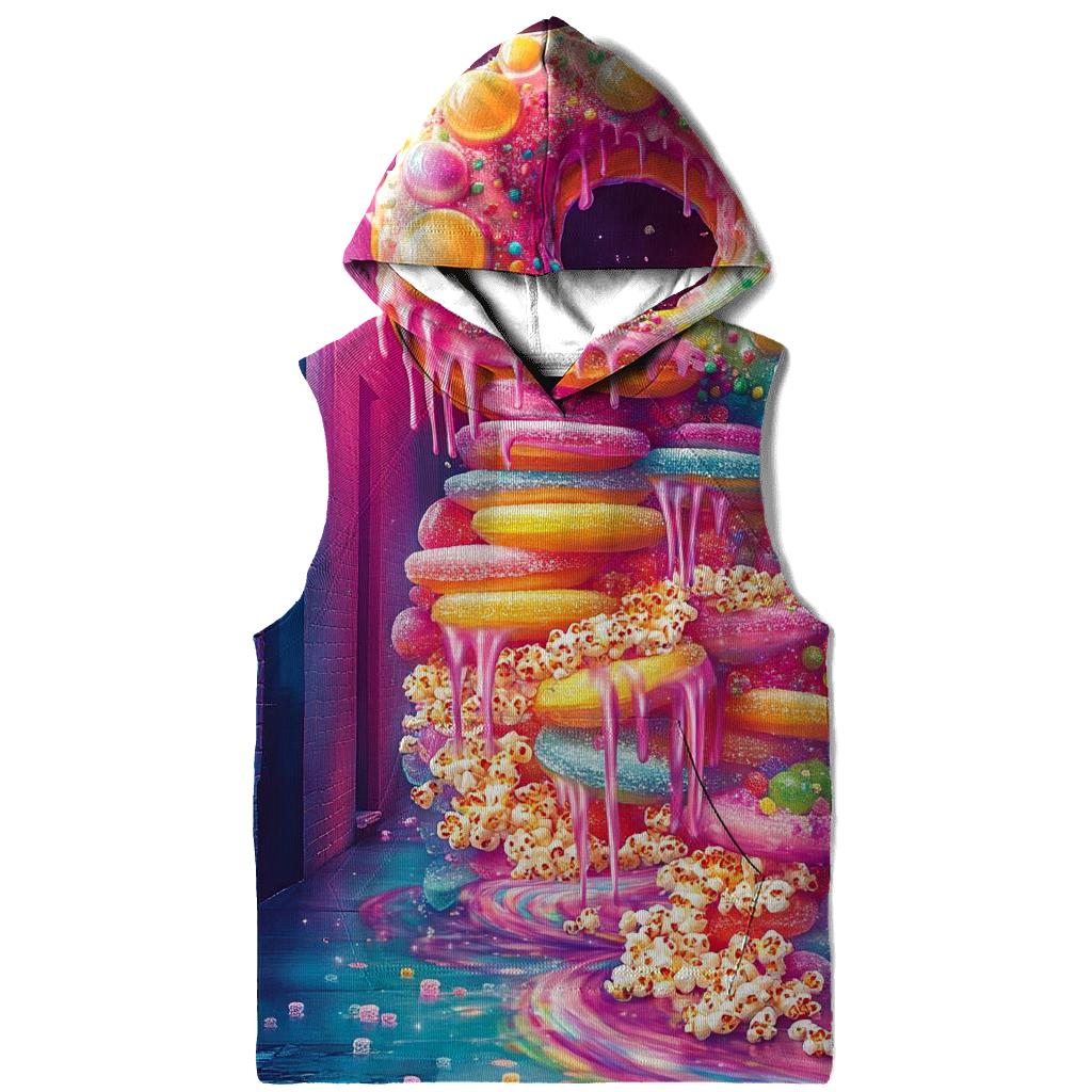Candy Comet Cascade zip-up hoodies