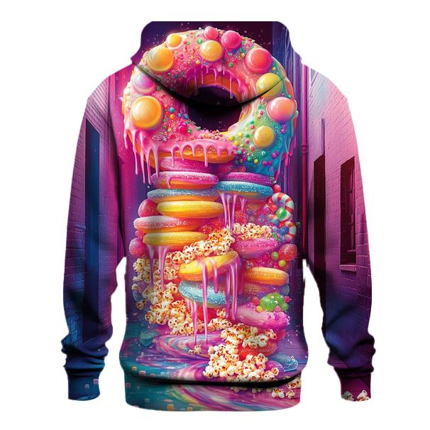 Candy Comet Cascade graphic hoodies