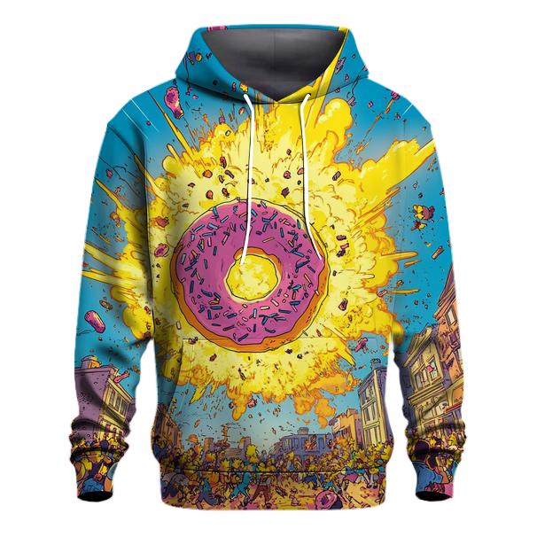 Springfield Sunset Spiral custom hoodies