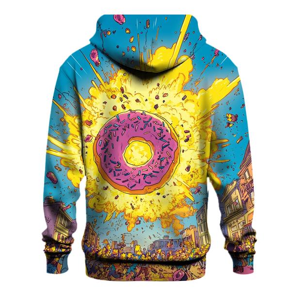 Springfield Sunset Spiral custom hoodies