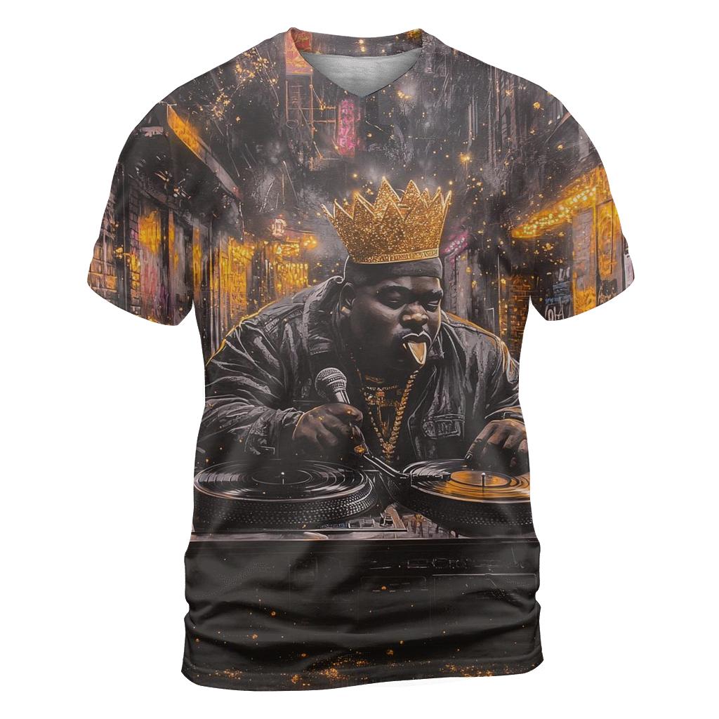 Crown Cipher Alley custom all-over print shirts