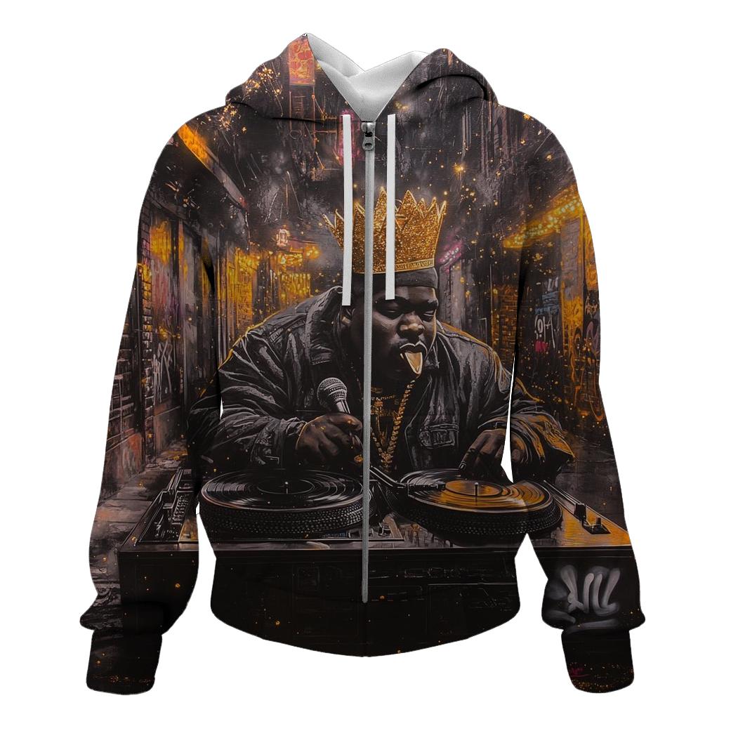 Crown Cipher Alley lightweight hoodies