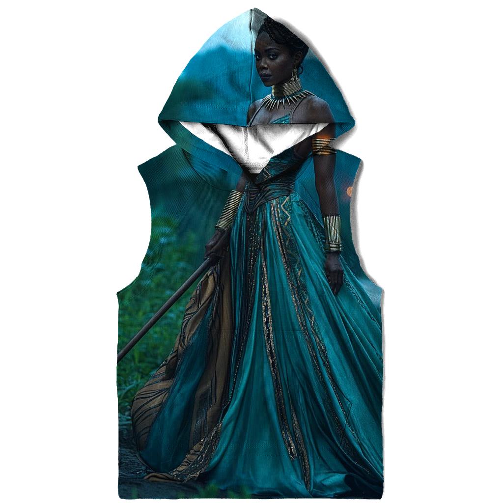 Lupita Nyongo: Wakandan Resolve, Heart Of The River Spy graphic hoodies