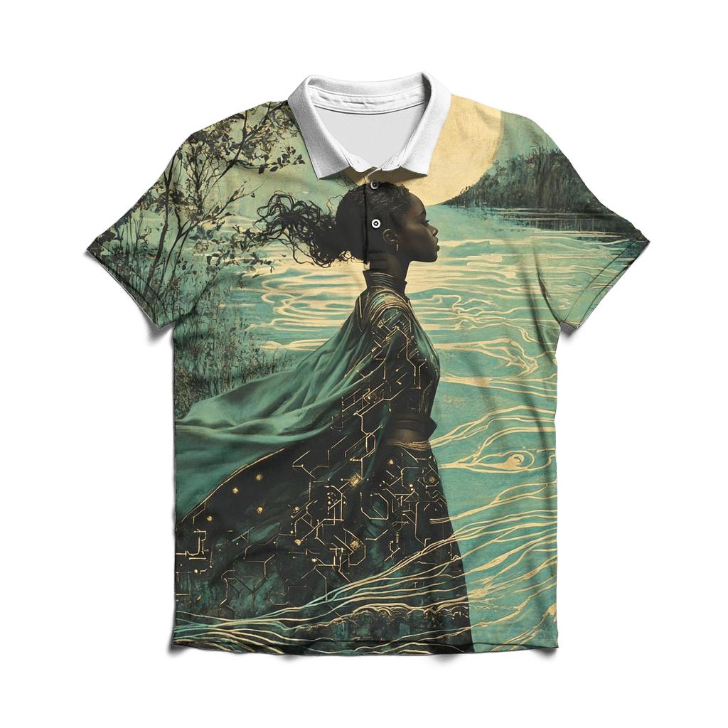 Lupita Nyongo: Nakias Quiet Fury Of Wakandan Rivers custom polo shirts