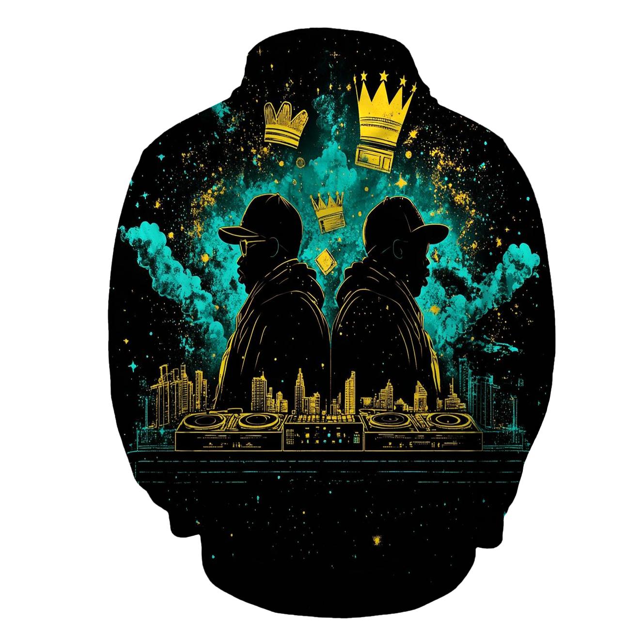 Celestial Cipher Kings zip-up hoodies